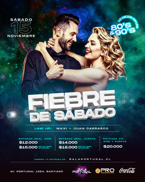FIEBRE DE SÁBADO / sábado 15 noviembre