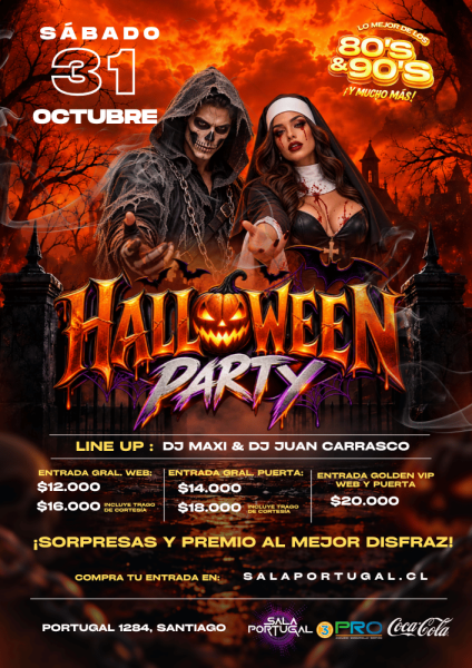 FIESTA HALLOWEEN 31/10