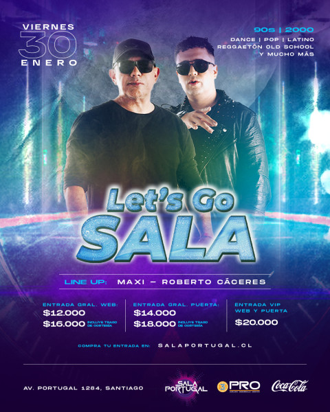 LET´S GO SALA / viernes 30 enero