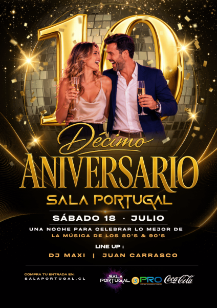 ANIVERSARIO N°10/ Sabado 18 Julio