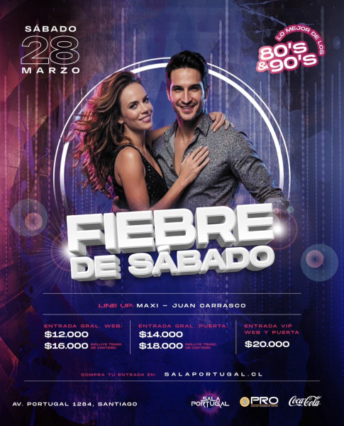 FIEBRE DE SÁBADO / sábado 28 marzo