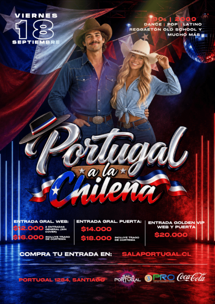 PORTUGAL A LA CHILENA /VIERNES 18/09