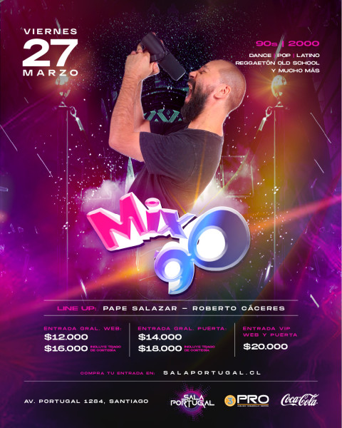 MIX 90 / viernes 27 de marzo