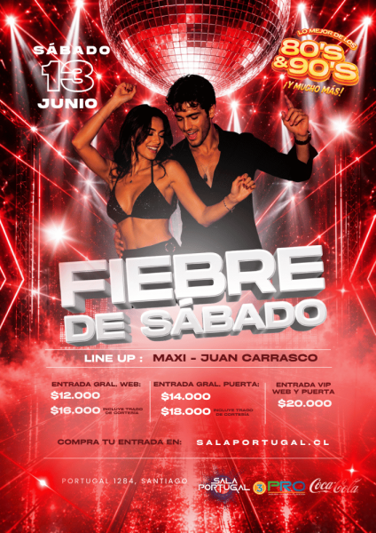 FIEBRE DE SÁBADO / Sabado 13 Junio