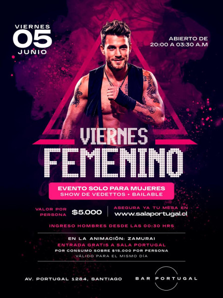 FEMENINO BAR PORTUGAL /05 JUNIO