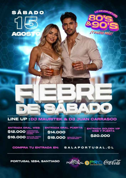 FIEBRE DE SABADO 15/08